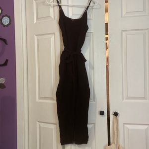 Shine star black romper size small